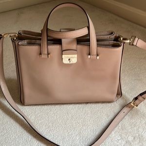 Kate Spade top handle crossbody leather handbag